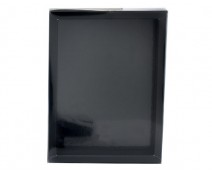 Windowbox 175x125x24mm Duo mat-black/shiny-black